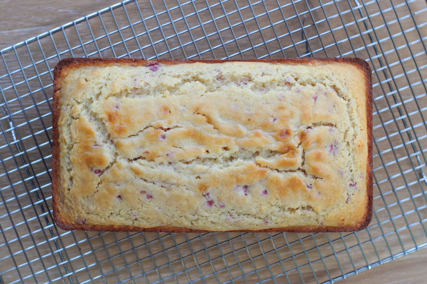Lemon Raspberry Bread with White Chocolate Glaze – All You Can Eats